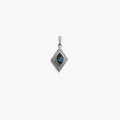 Awe Inspired Pendants Sterling Silver / Indigo London Topaz Aura Pendant