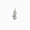 Awe Inspired Pendants Sterling Silver Infinity Snake Amulet