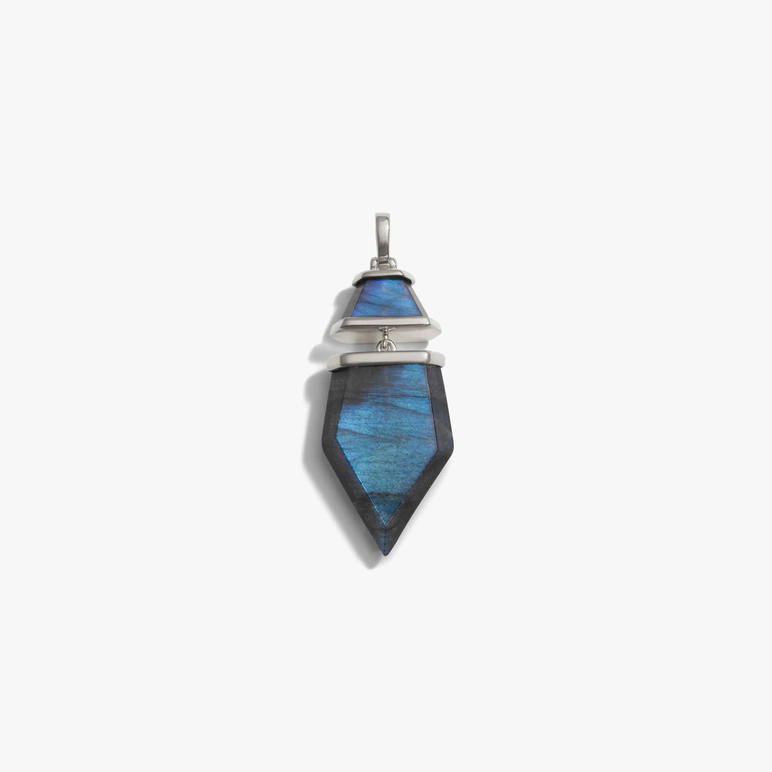 Awe Inspired Pendants Sterling Silver / Labradorite Sorceress Crystal Pendant