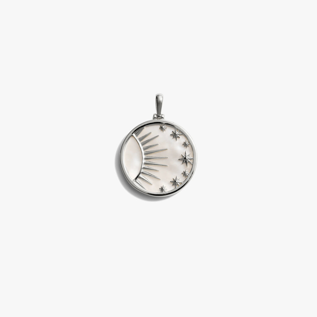 Awe Inspired  Pendants Celestial Mother of Pearl Amulet