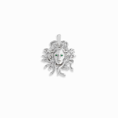 Awe Inspired Pendants Sterling Silver / Large Special Edition Medusa Pendant