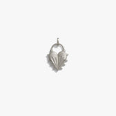 Awe Inspired Pendants Sterling Silver / Large Spiked Heart Pendant