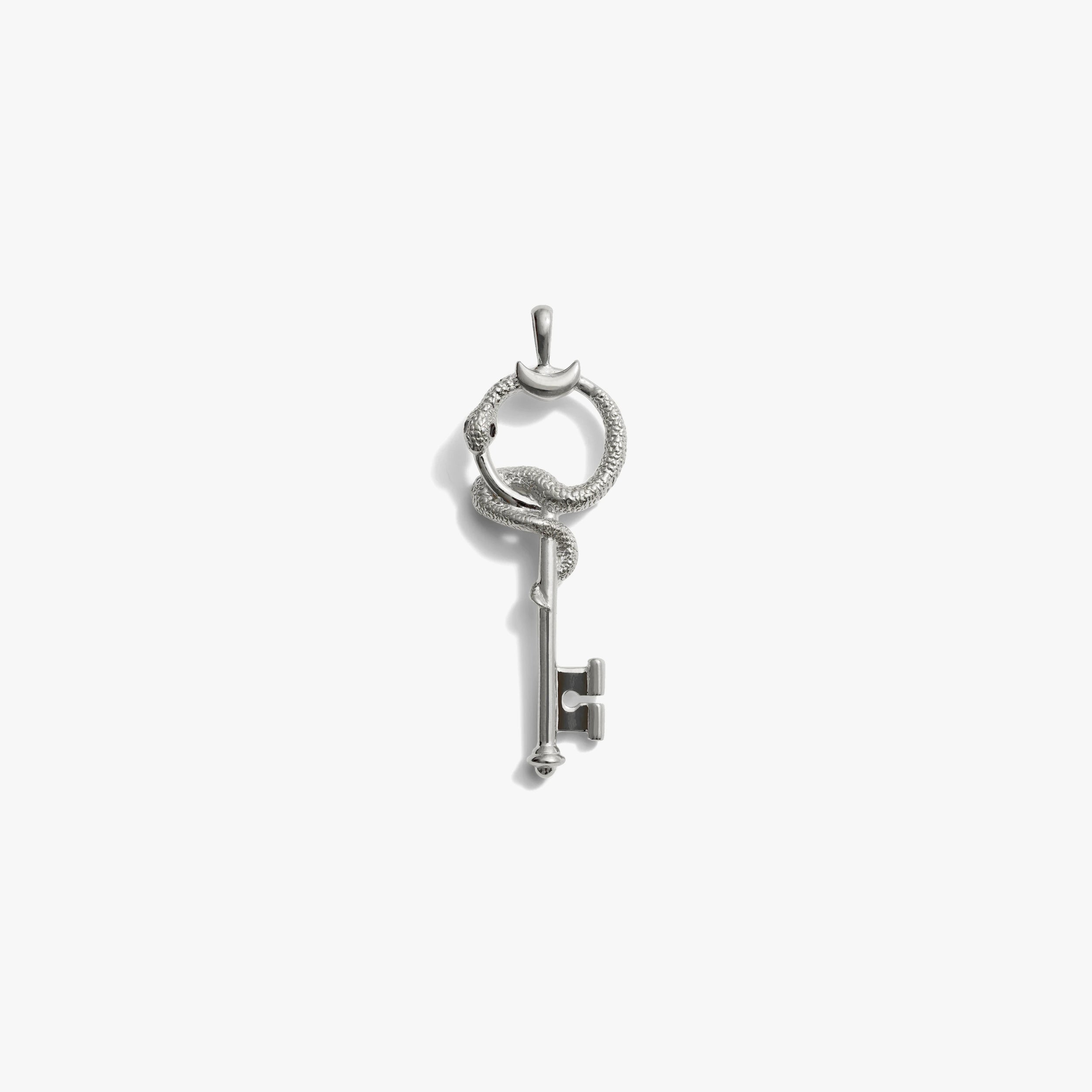 Awe Inspired Pendants Sterling Silver / Large The Gate of Hades Key Amulet