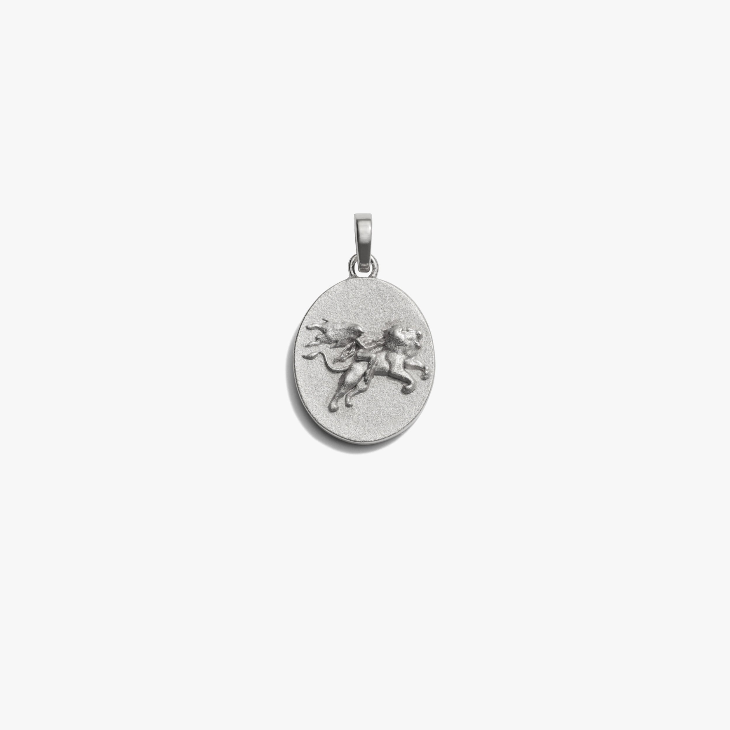 Awe Inspired Pendants Sterling Silver / Leo / Standard Zodiac Goddess Pendant