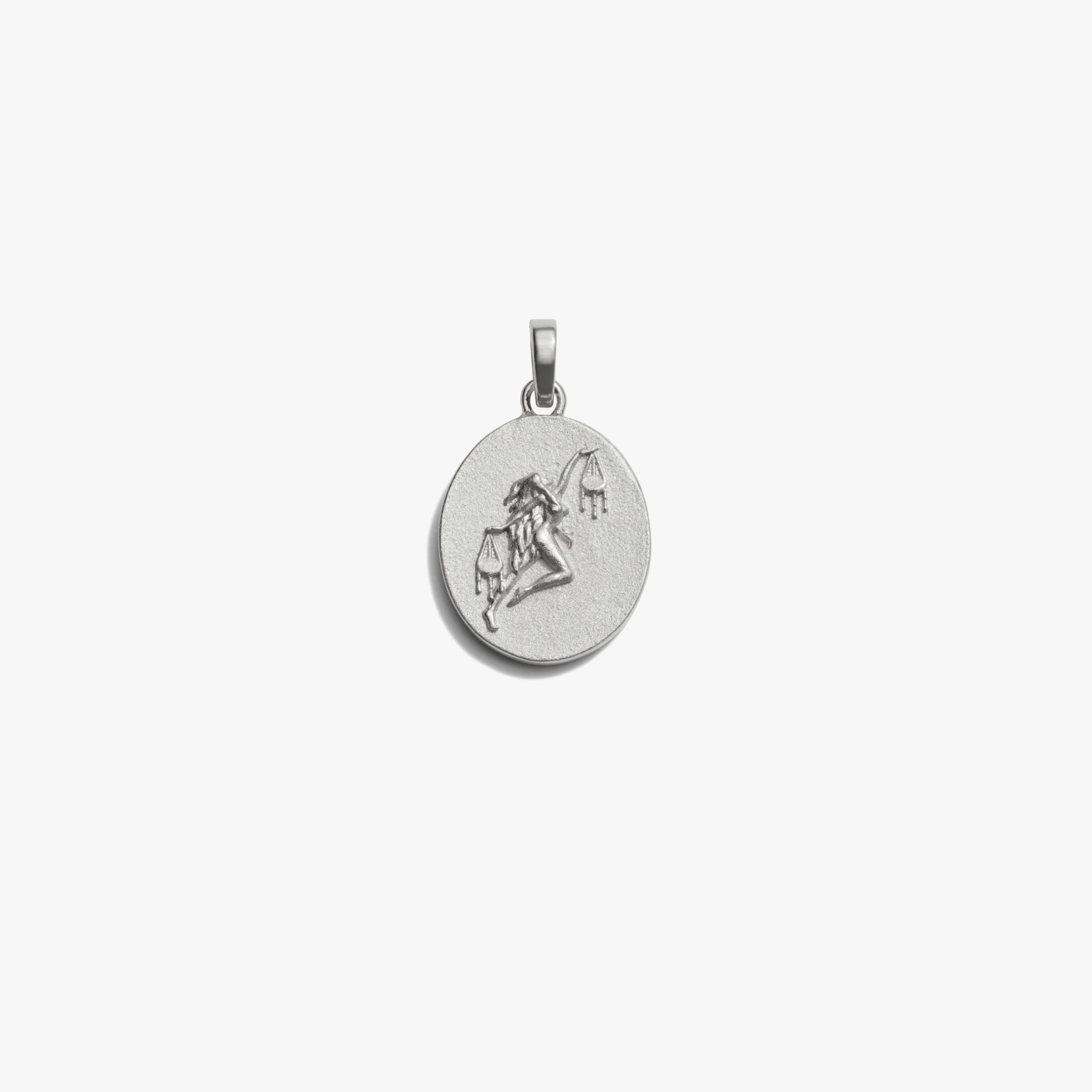 Awe Inspired Pendants Sterling Silver / Libra / Standard Zodiac Goddess Pendant