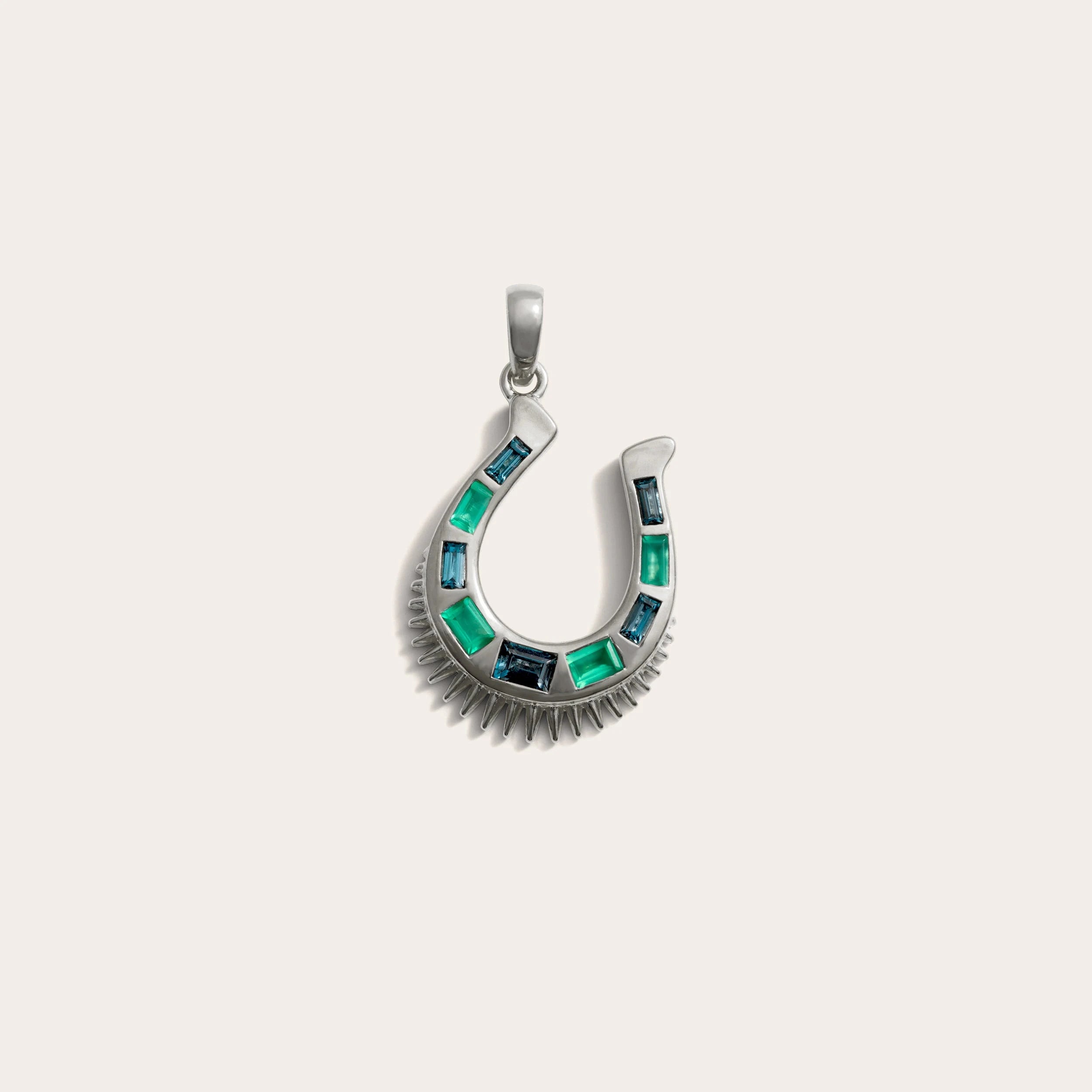 Awe Inspired  Pendants Lucky Horseshoe Amulet