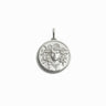 Awe Inspired Pendants Sterling Silver / Medusa Greek Goddess Coin Pendant