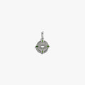 Awe Inspired Pendants Sterling Silver Mini Element Amulet Earth