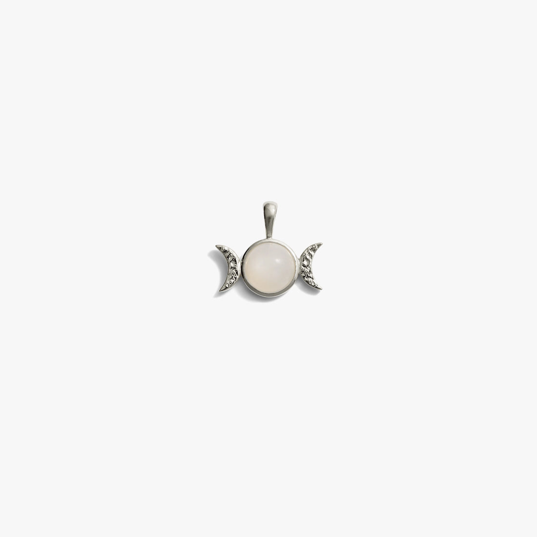 Awe Inspired Pendants Sterling Silver / Mini Mini Triple Moon Amulet