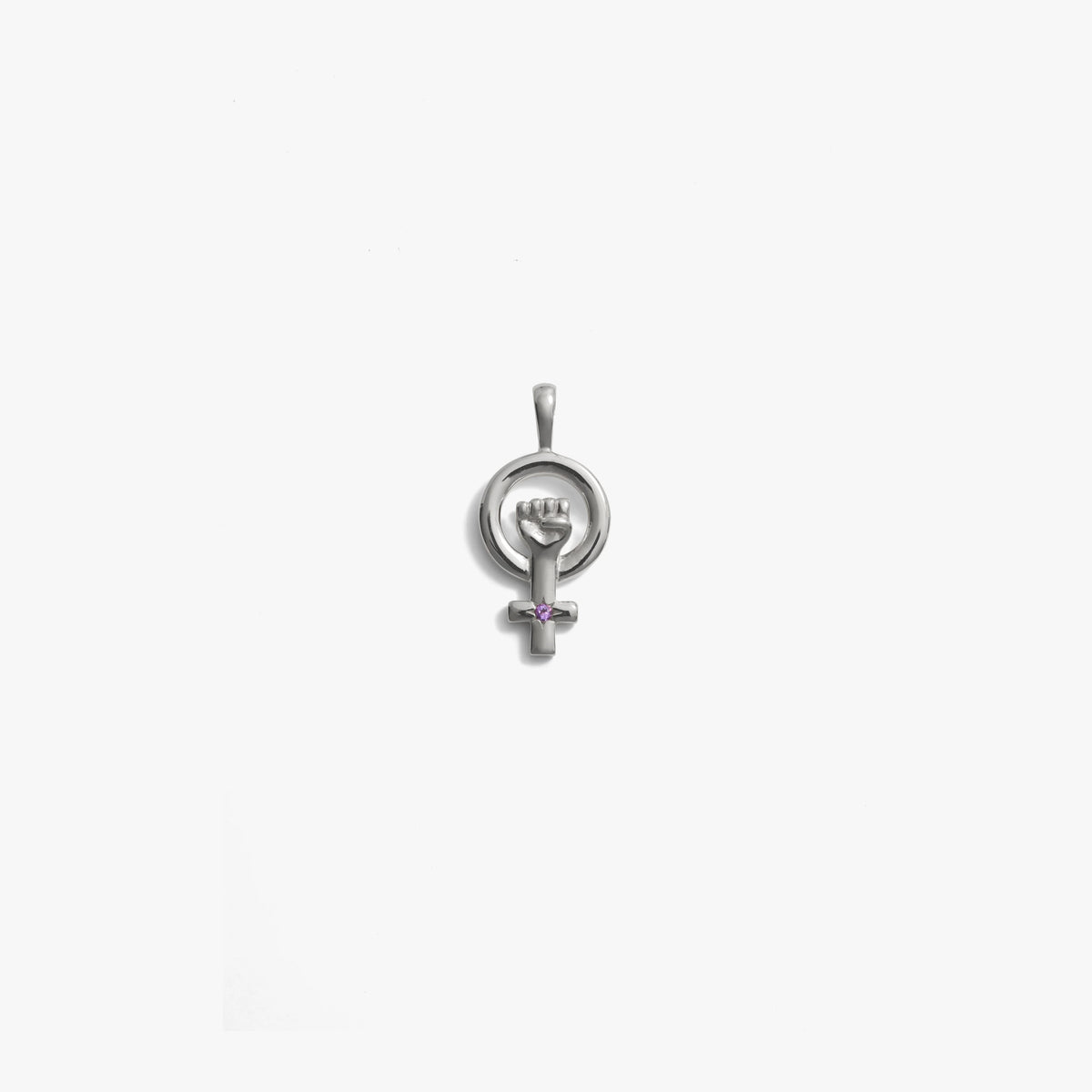 Awe Inspired Pendants Sterling Silver / Mini Woman Power Amulet