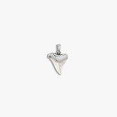 Awe Inspired Pendants Sterling Silver / Mother of Pearl Shark Tooth Amulet