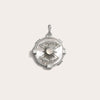 Awe Inspired Pendants Sterling Silver Prosperity Affirmation Coin Pendant