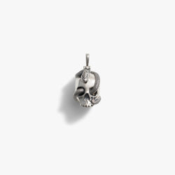 Awe Inspired  Pendants Serpent Skull Pendant