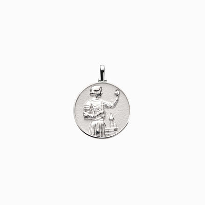 Awe Inspired Pendants Sterling Silver / Standard Marie Curie Pendant