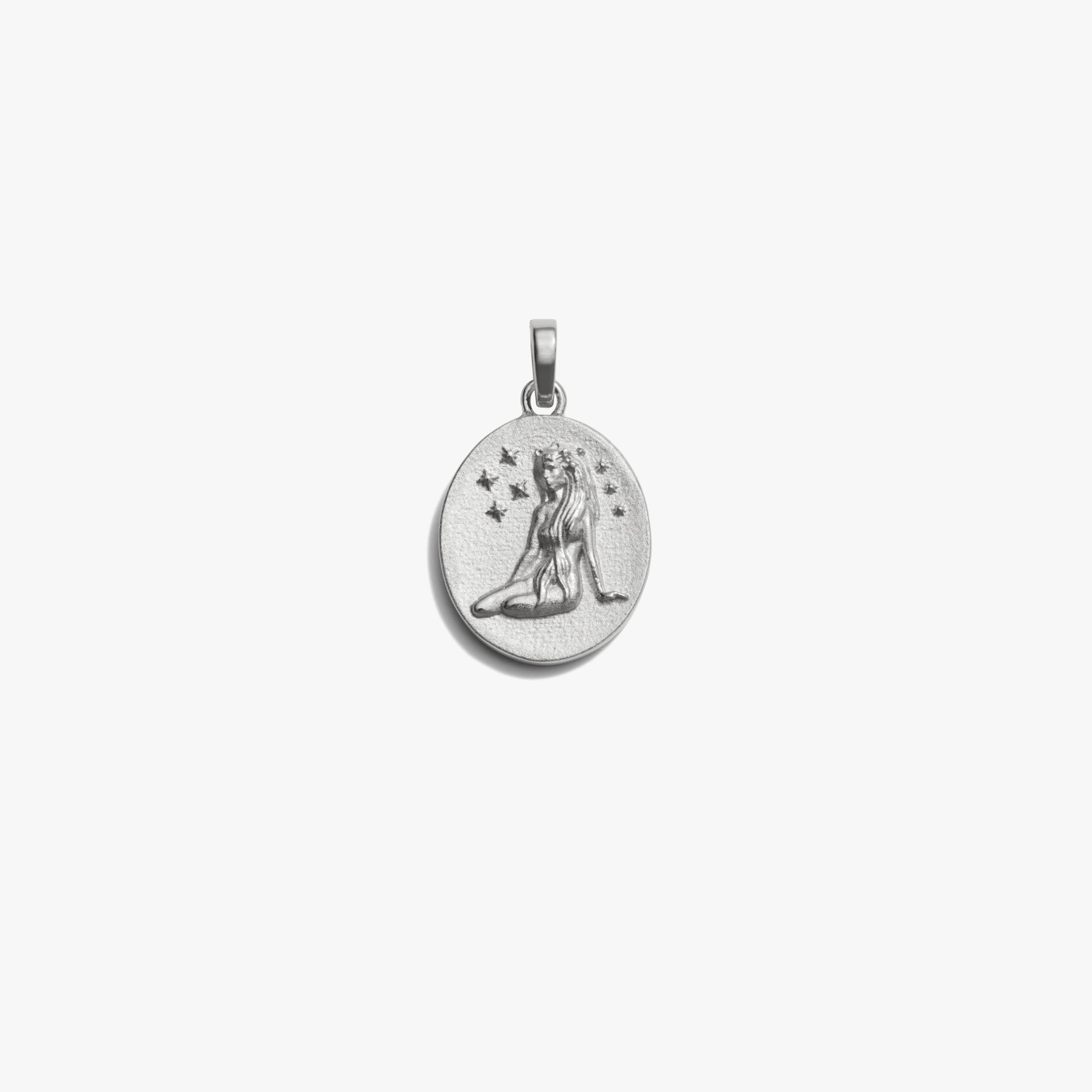 Awe Inspired Pendants Sterling Silver / Virgo / Standard Zodiac Goddess Pendant