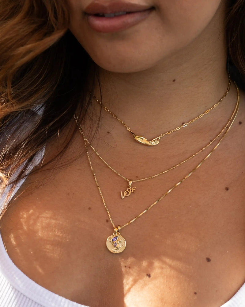 Awe Inspired Pendants Vote Amulet