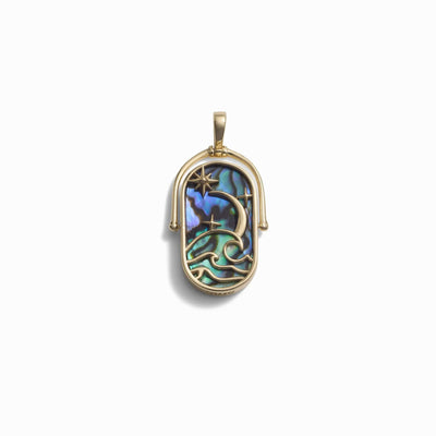 Awe Inspired Pendants Water Element Amulet