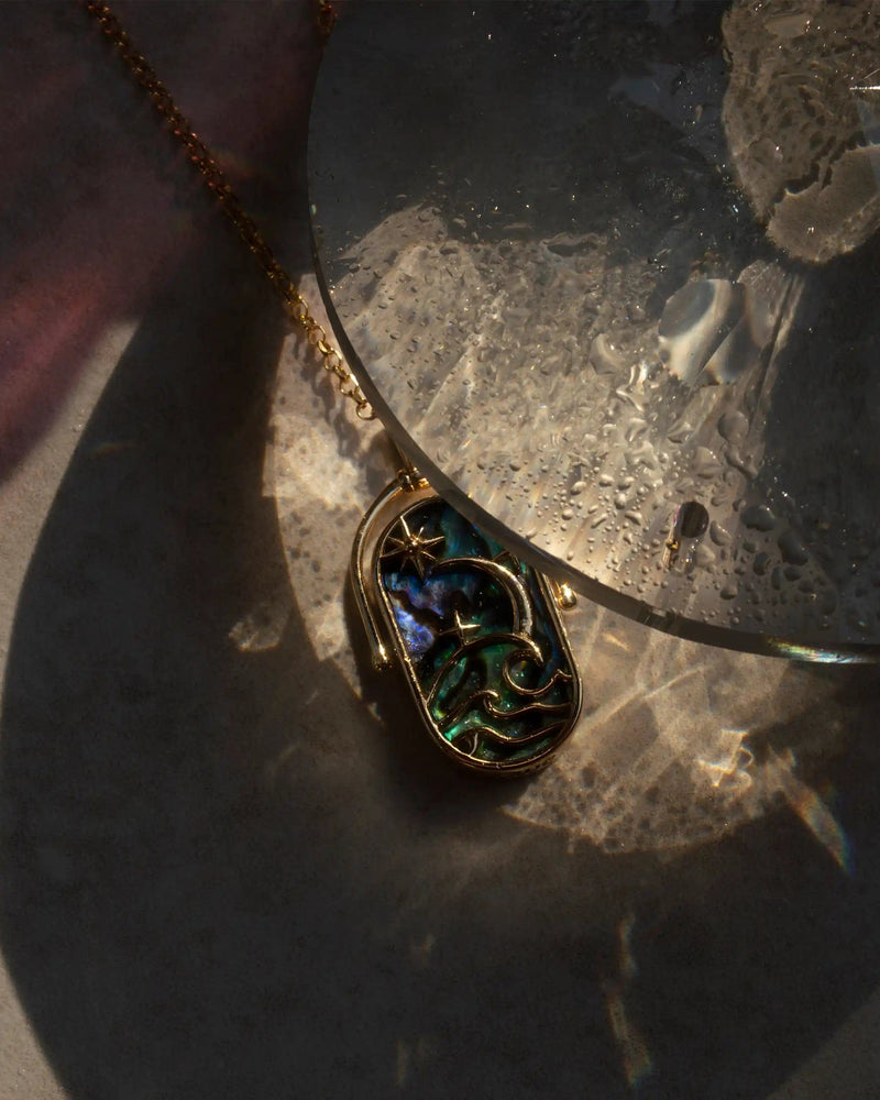 Awe Inspired Pendants Water Element Amulet