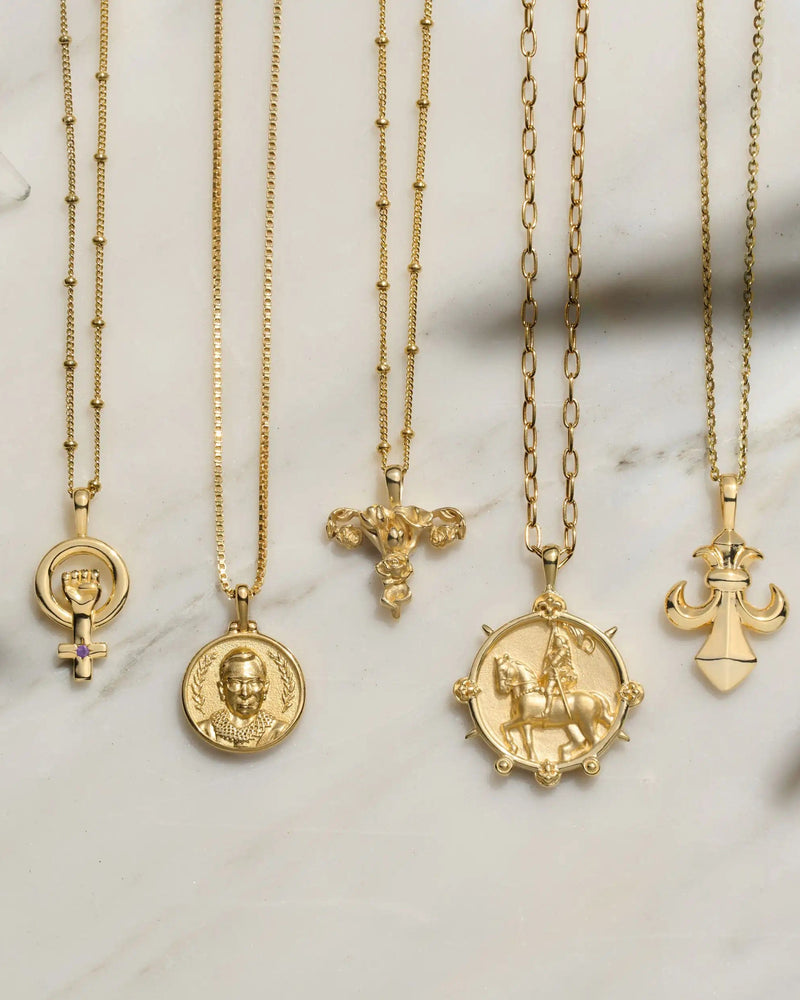 Awe Inspired Pendants Woman Power Amulet