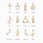 Awe Inspired Pendants Zodiac Gemstone Amulet