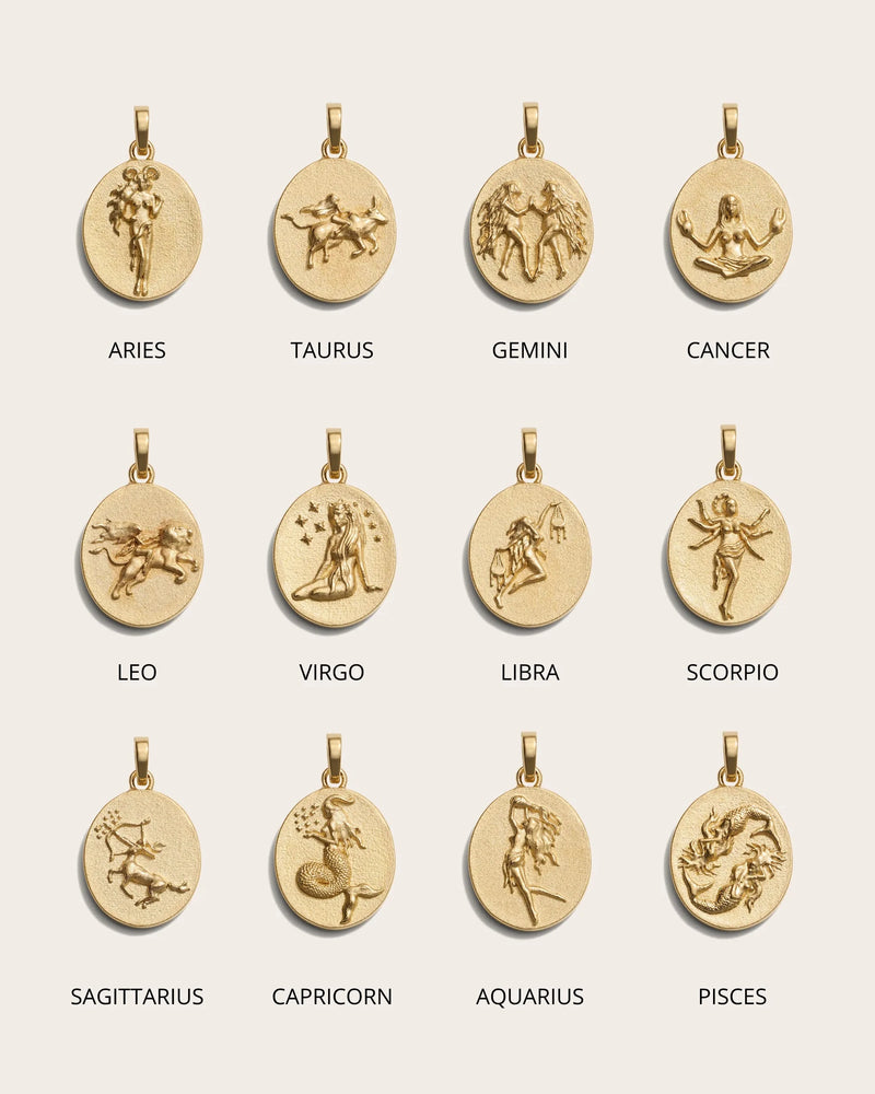 Awe Inspired Pendants Zodiac Goddess Pendant