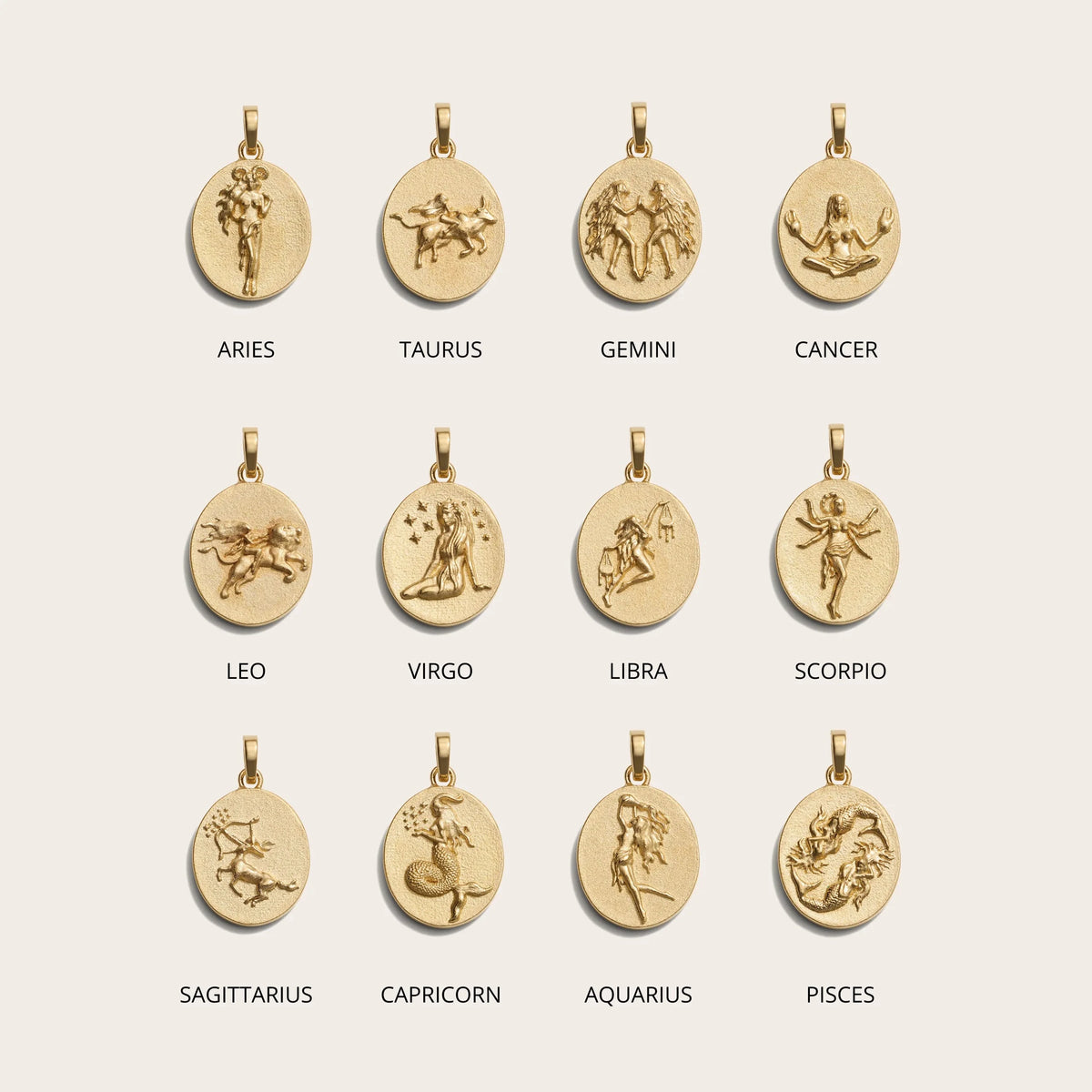 Awe Inspired Pendants Zodiac Goddess Pendant