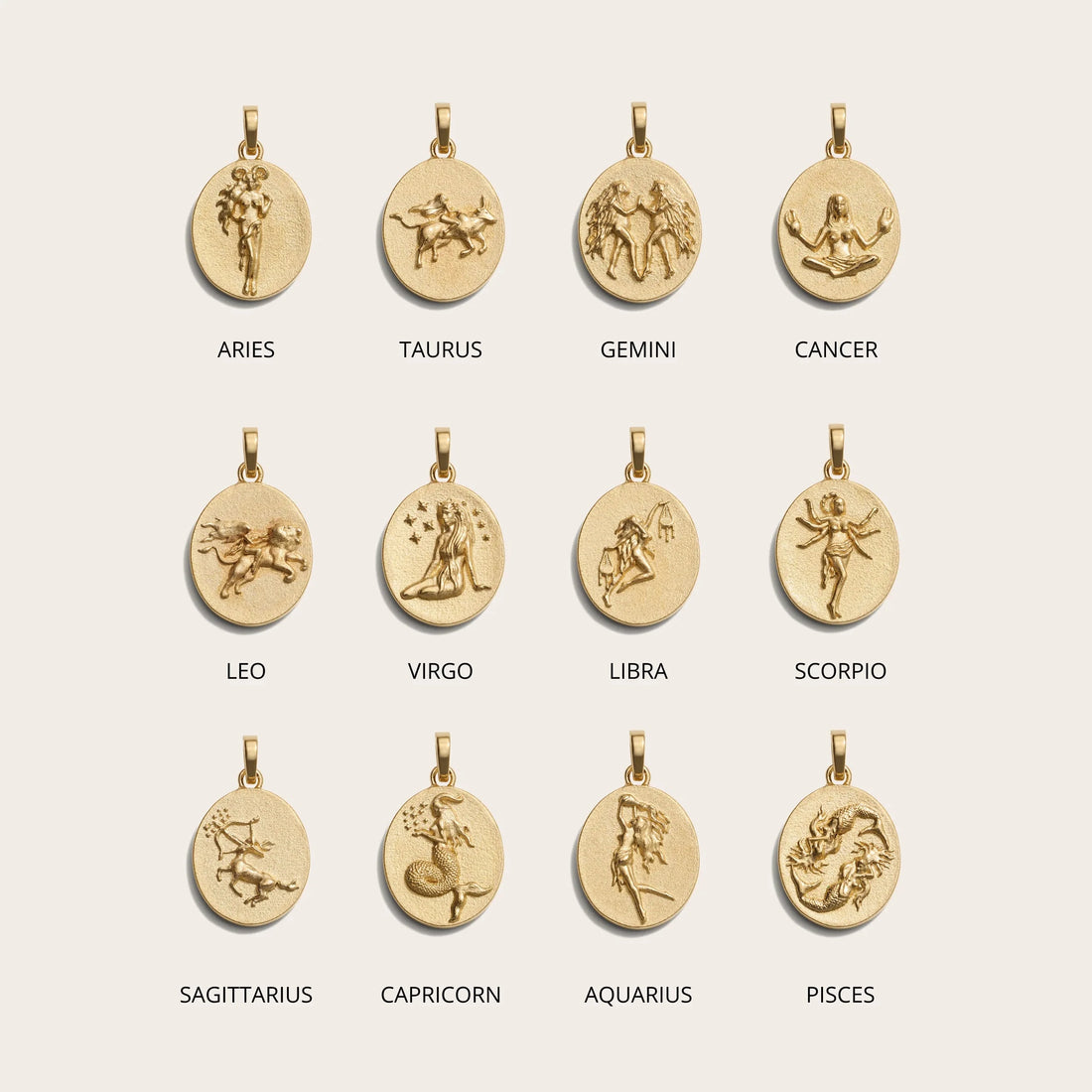 Awe Inspired Pendants Zodiac Goddess Pendant