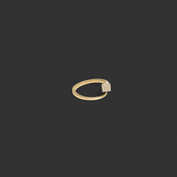 Awe Inspired  Rings Horseshoe Nail Ring