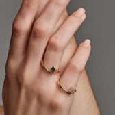 Awe Inspired Ring Horseshoe Nail Ring