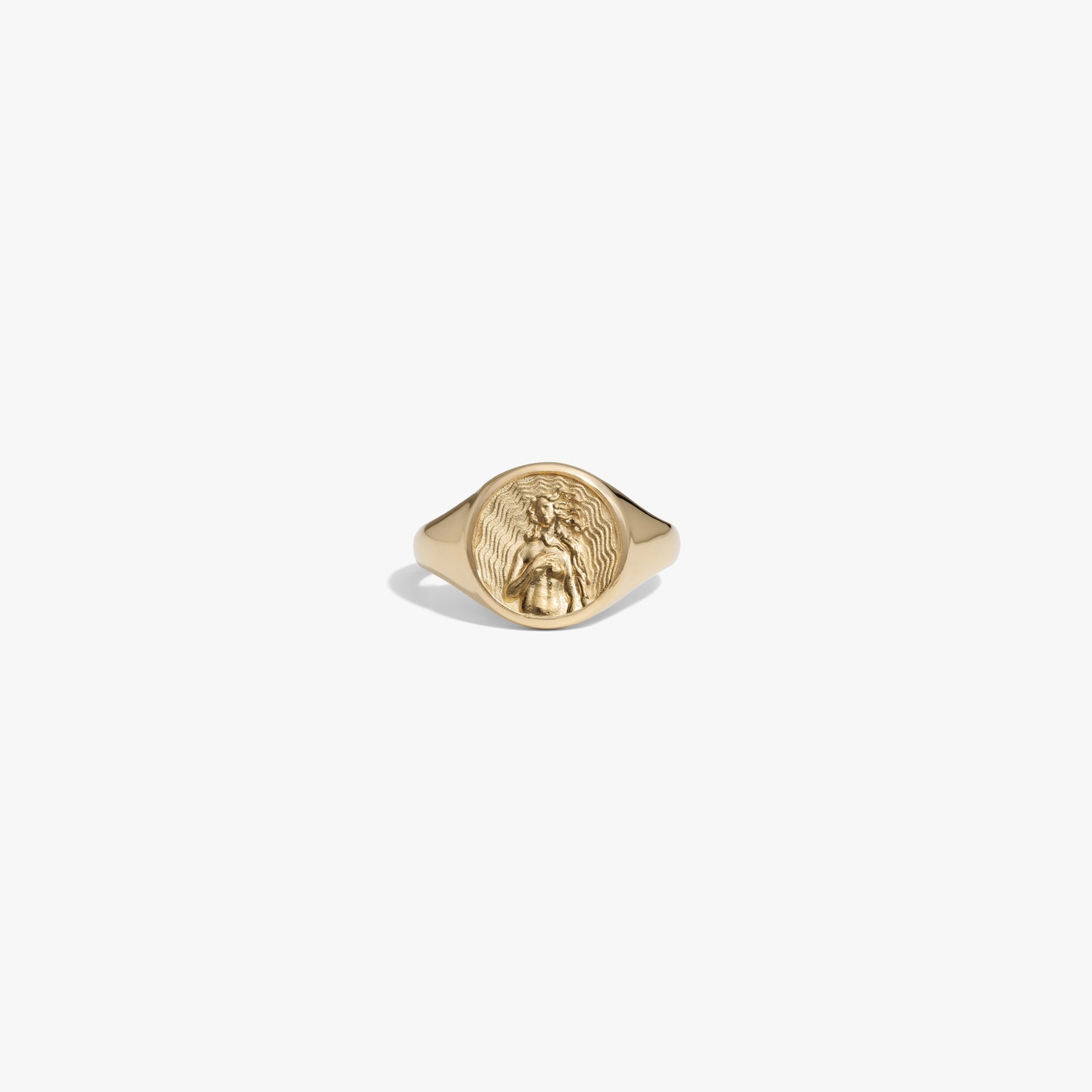 Product image of Awe Inspired Rings 14K Gold Vermeil / 4 Aphrodite Signet Ring