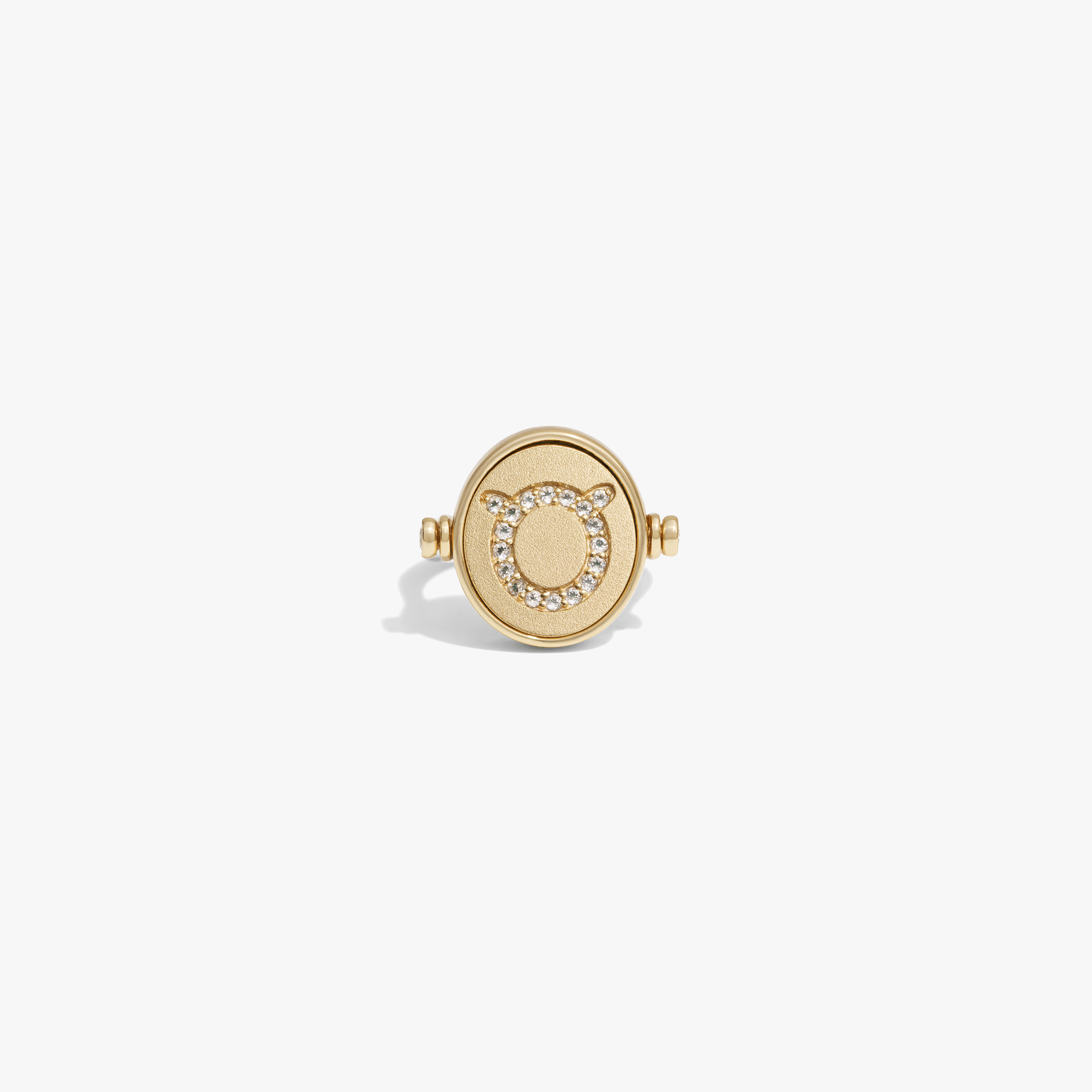 Awe Inspired Rings 14K Gold Vermeil / Taurus / 5 Special Offer Zodiac Element Flip Ring