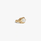 Awe Inspired Rings 14K Gold Vermeil / Moonstone / 6 Fallen Angels Ring