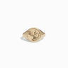 Awe Inspired Rings 14K Yellow Gold Vermeil / 4 Athena Signet Ring