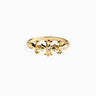 Awe Inspired Rings 14K Yellow Gold Vermeil / 4 Mini French Cross Ring