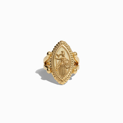 Awe Inspired Rings 14K Yellow Gold Vermeil / 4 Special Edition Athena Ring