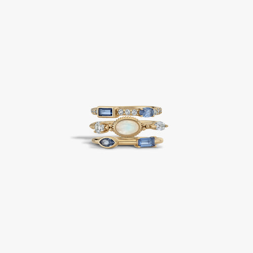Awe Inspired  Rings Oracle Stacking Ring Set