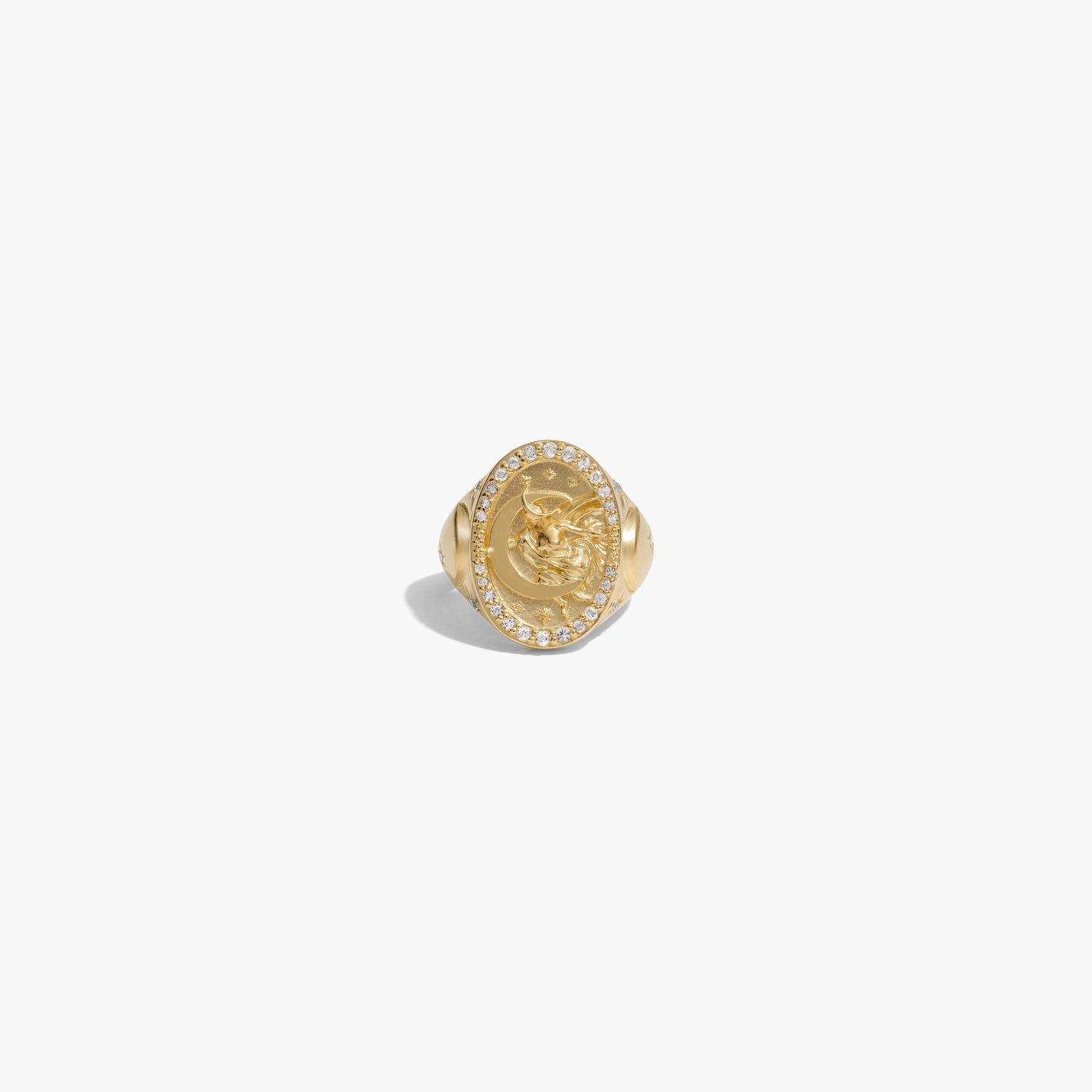 Awe Inspired Rings 14K Yellow Gold Vermeil / 5 Special Edition Selene Ring