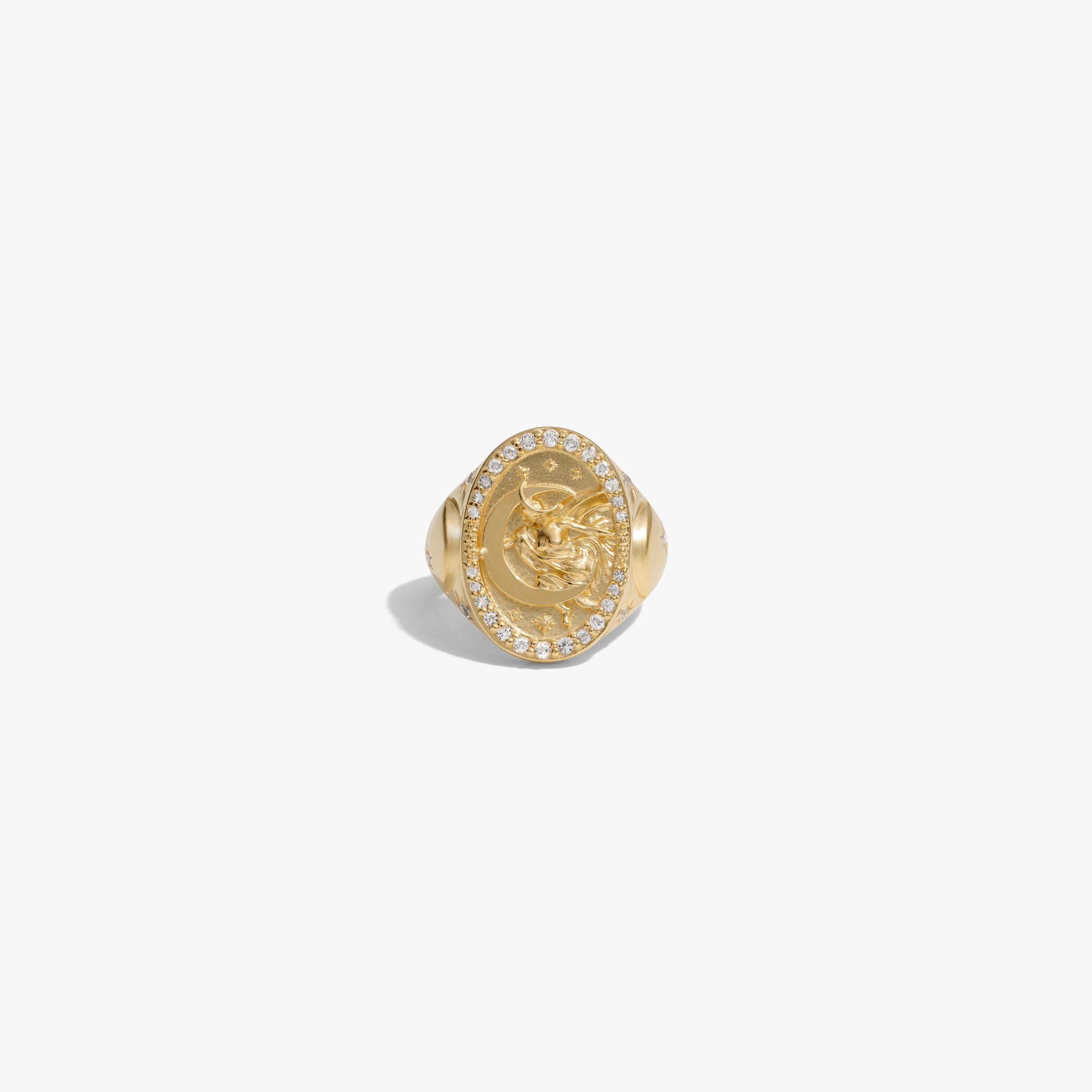 Awe Inspired Rings 14K Yellow Gold Vermeil / 5 Special Edition Selene Ring