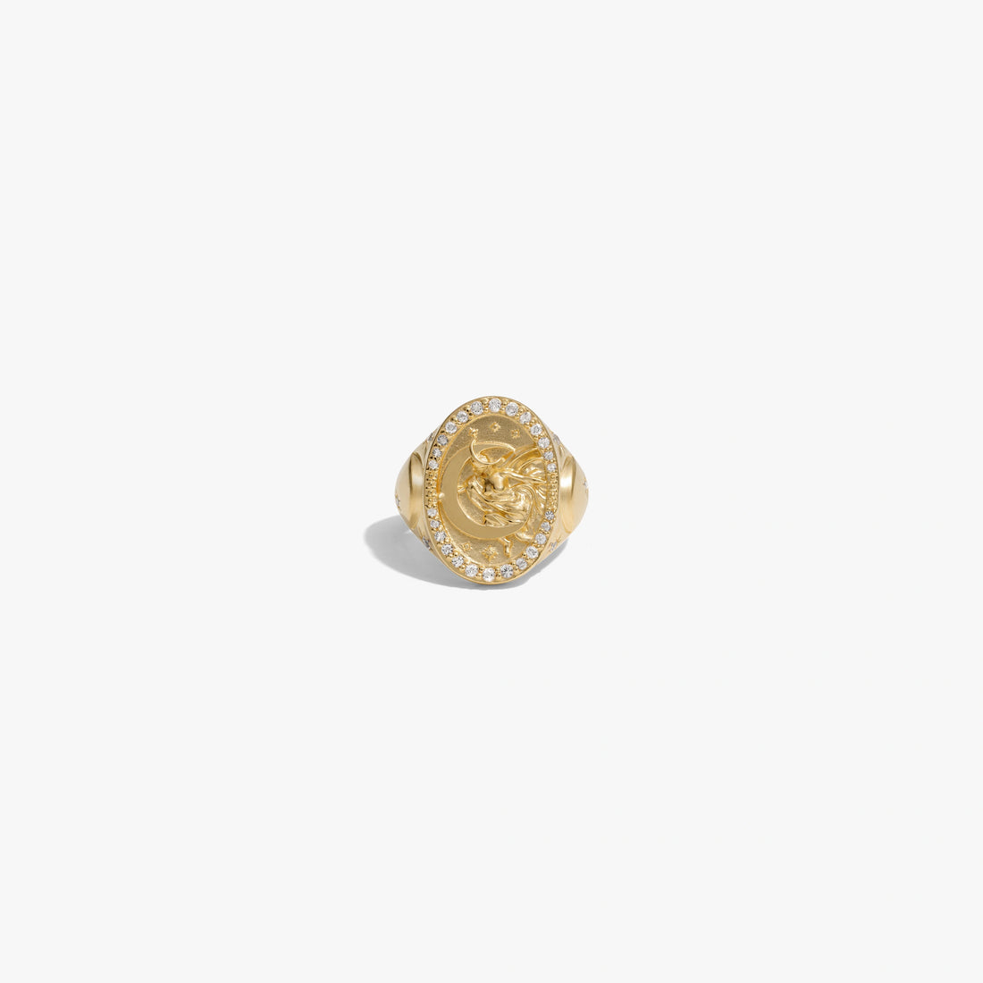 Awe Inspired Rings 14K Yellow Gold Vermeil / 5 Special Edition Selene Ring
