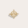 Awe Inspired Rings 14K Yellow Gold Vermeil / 6 Compass Rose Ring