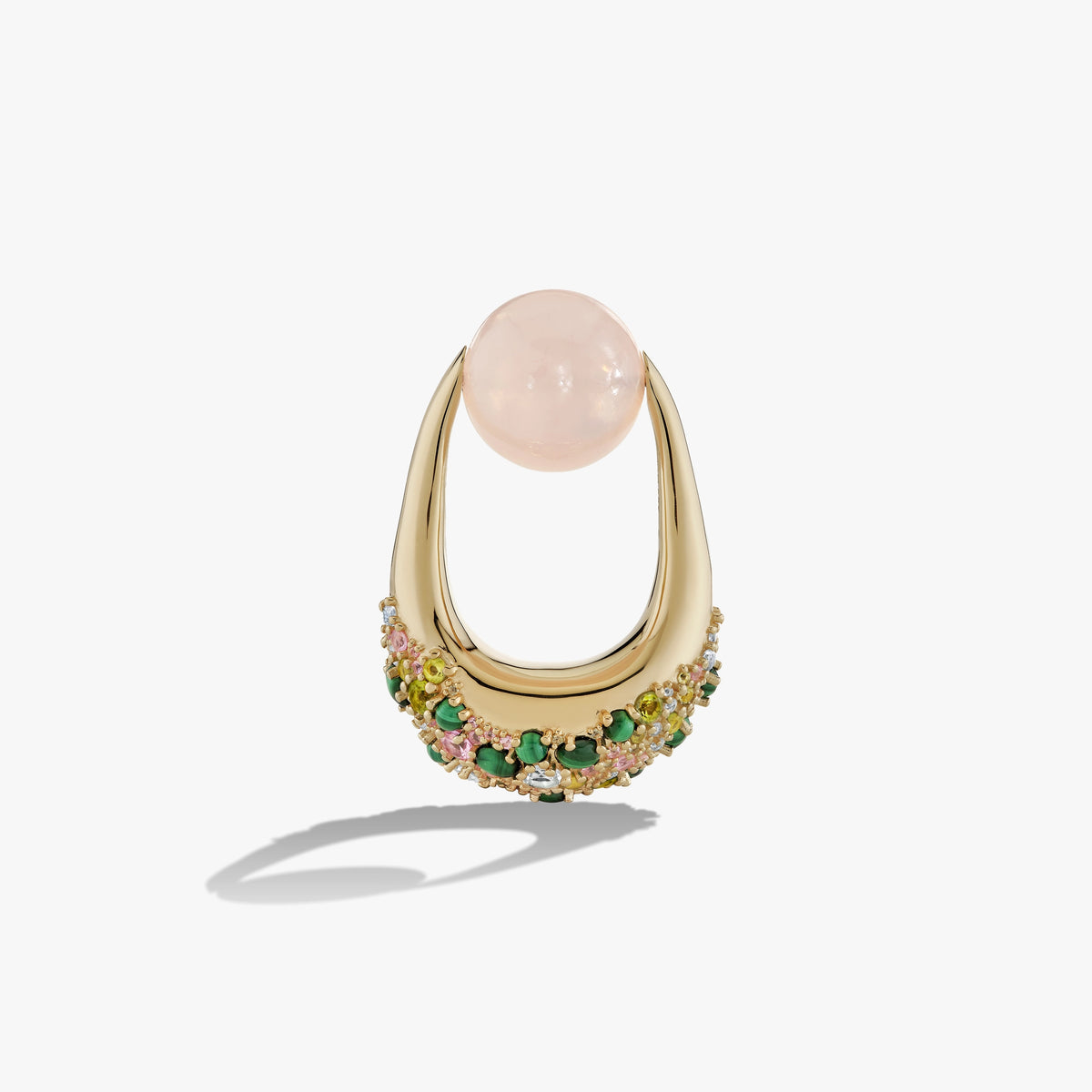 Awe Inspired Rings 14K Yellow Gold Vermeil / 6 Gua Sha Ring