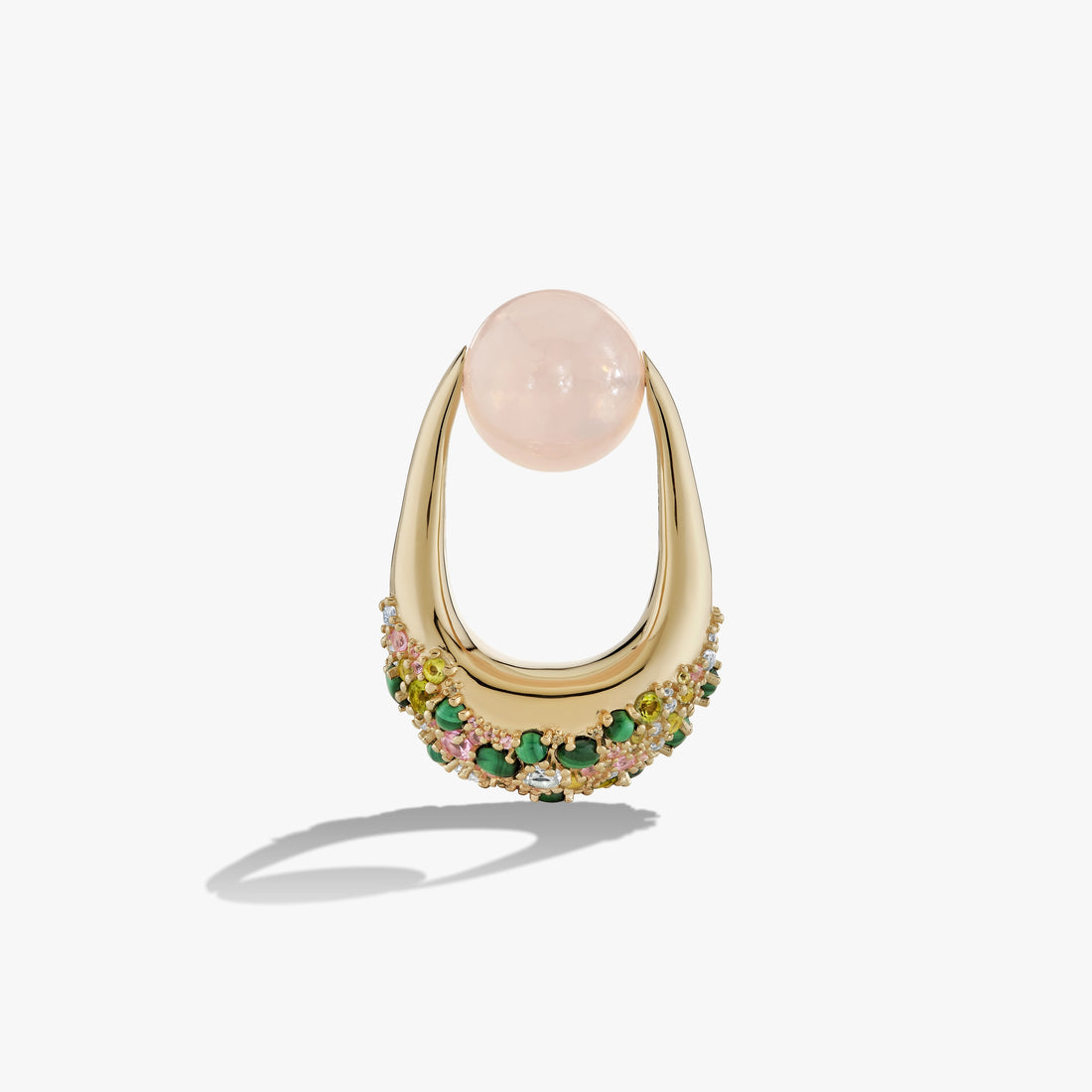 Awe Inspired Rings 14K Yellow Gold Vermeil / 6 Gua Sha Ring