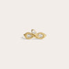 Awe Inspired Rings 14K Yellow Gold Vermeil / 6 Infinity Snake Ring