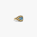Awe Inspired Rings 14K Yellow Gold Vermeil / 6 Poison Locket Ring