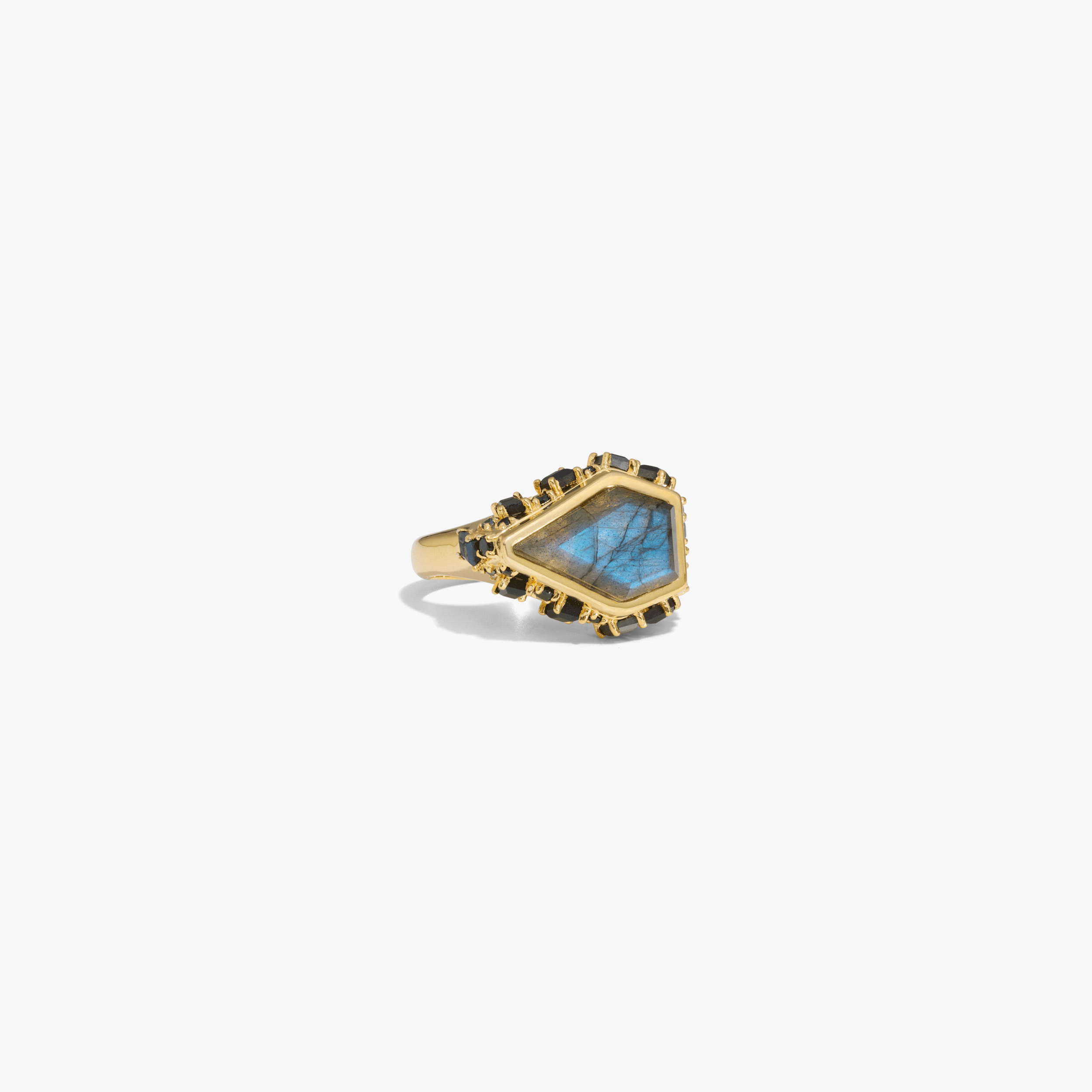 Awe Inspired Rings 14K Yellow Gold Vermeil / 6 Poison Locket Ring