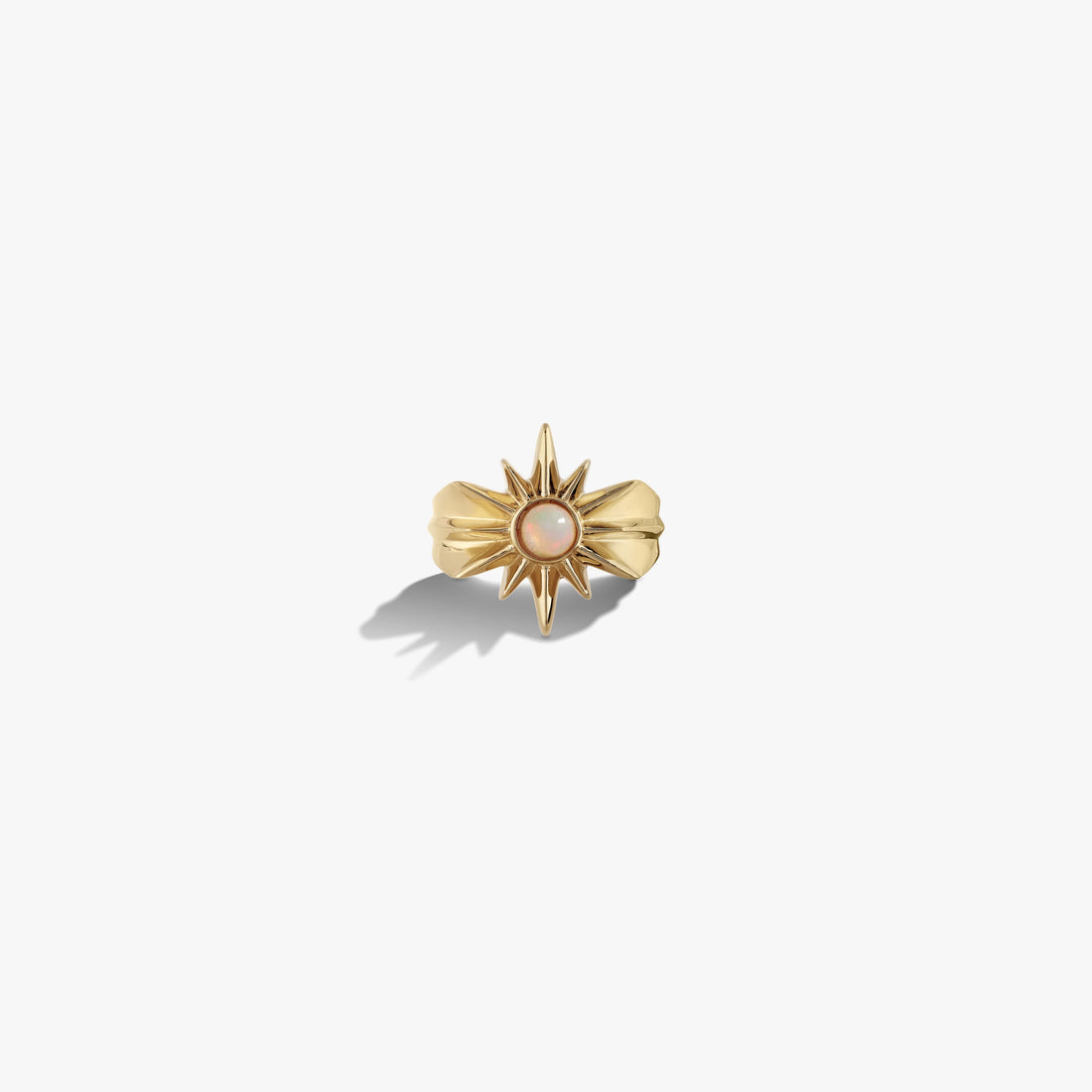Awe Inspired Rings 14K Yellow Gold Vermeil / 6 Ring - Cosmic Sun