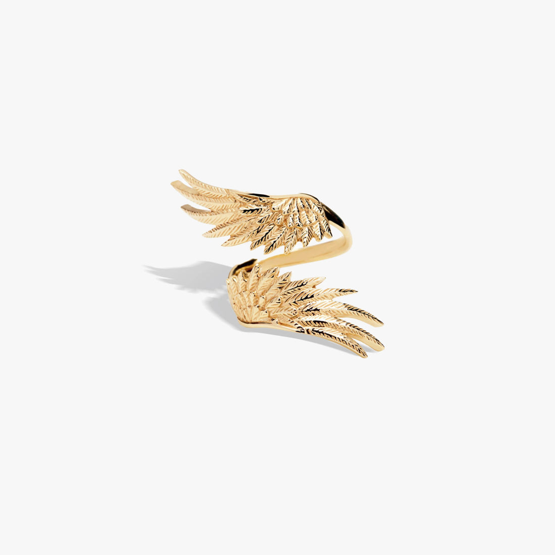 Awe Inspired Rings 14K Yellow Gold Vermeil / 6 Wing Wrap Ring