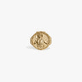Awe Inspired Rings 14K Yellow Gold Vermeil / 9 Apollo Signet Ring