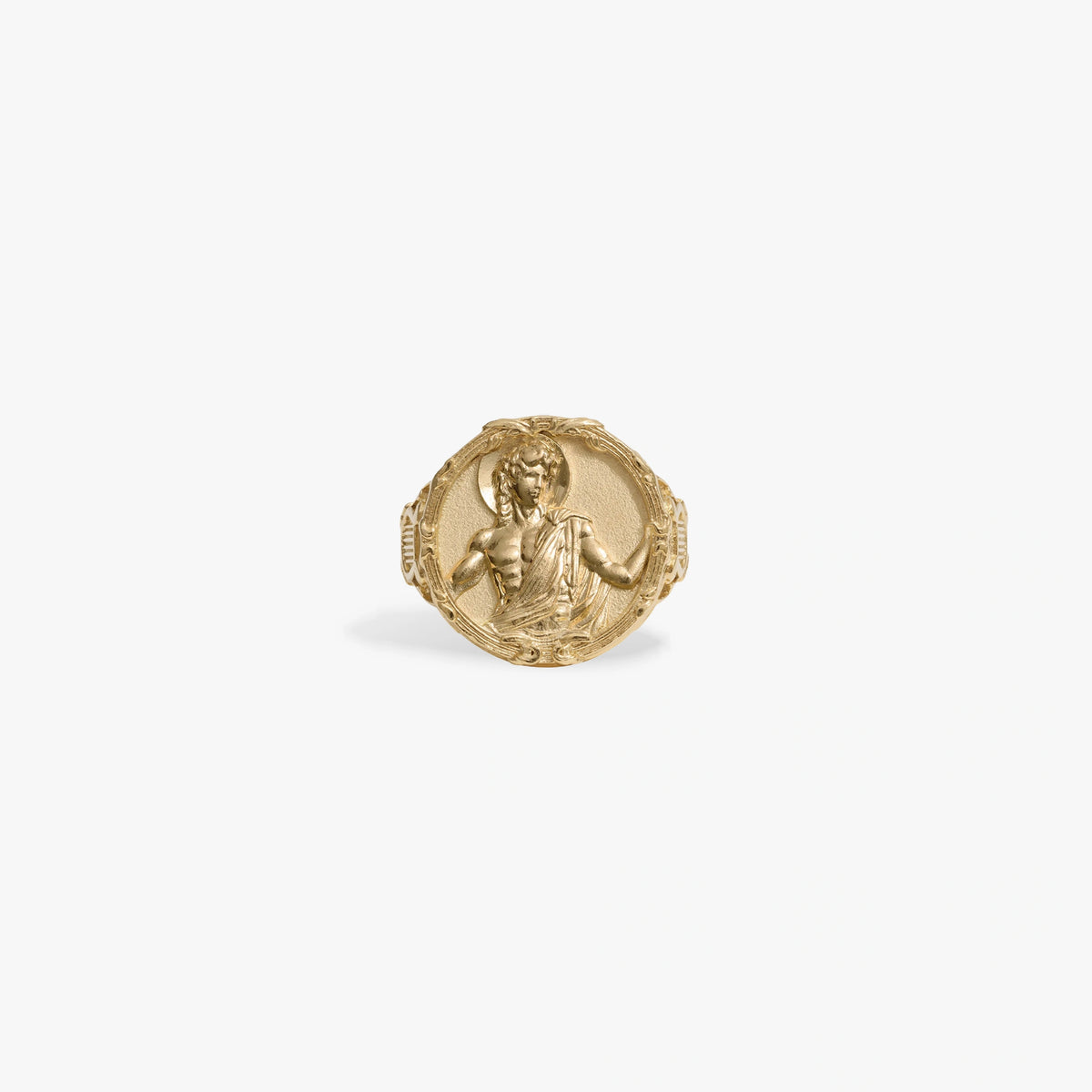 Awe Inspired Rings 14K Yellow Gold Vermeil / 9 Apollo Signet Ring