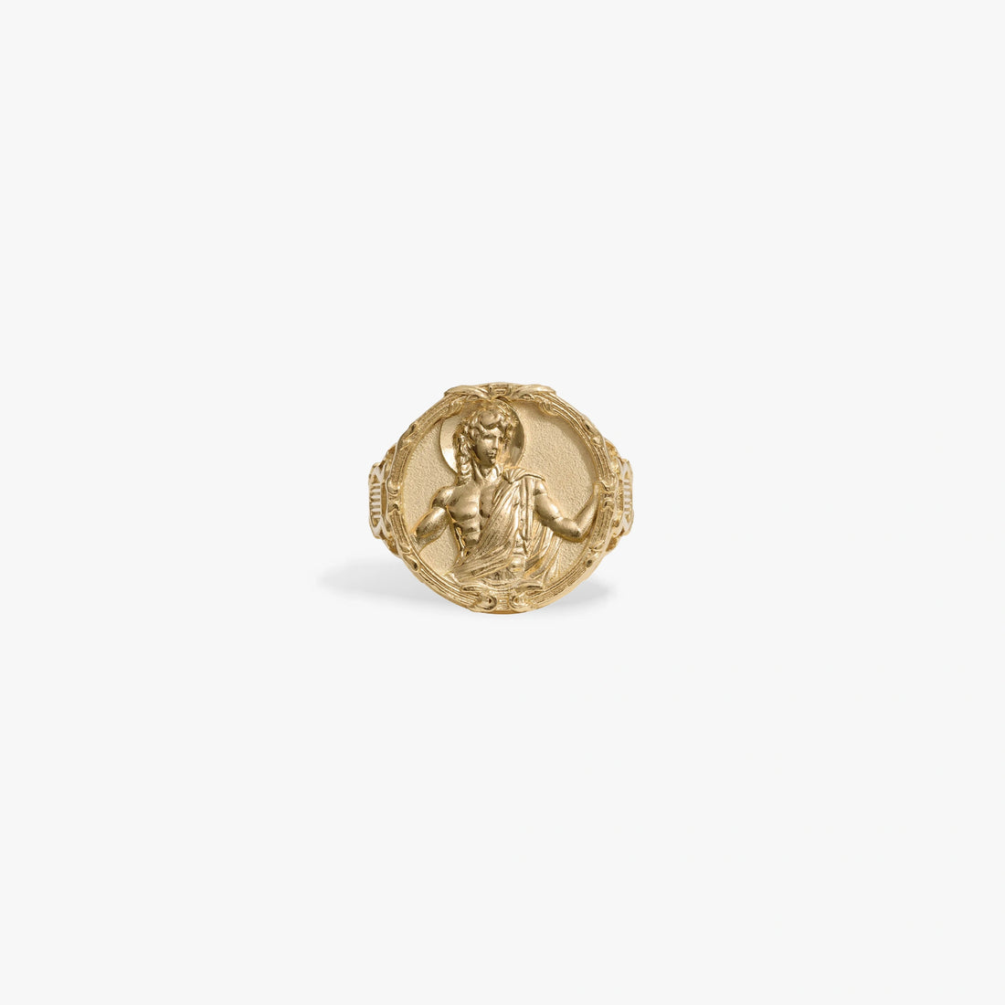 Awe Inspired Rings 14K Yellow Gold Vermeil / 9 Apollo Signet Ring